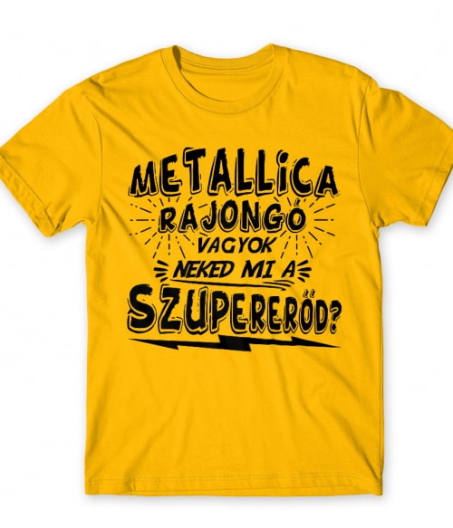 Rajongó szupererő - Metallica Metallica Póló - Rocker