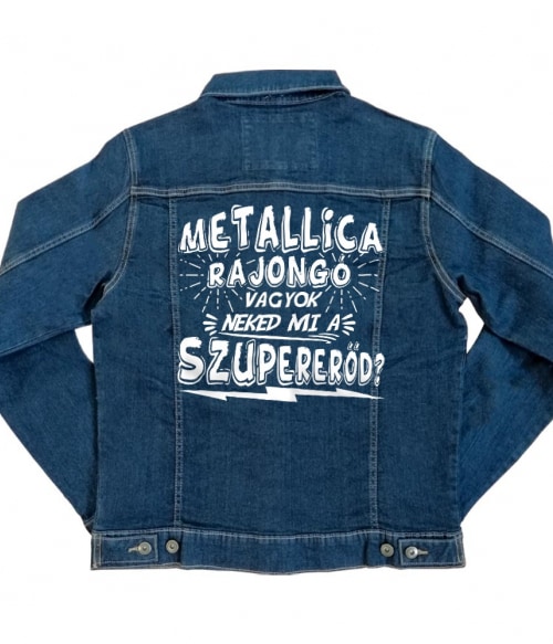 Rajongó szupererő - Metallica Metallica Kabát - Rocker