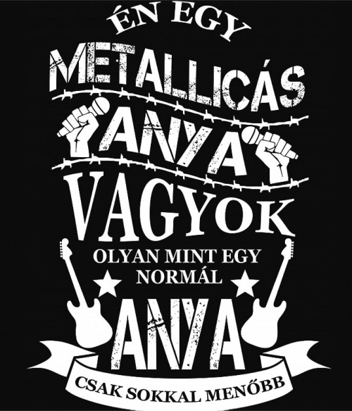 Rocker Anya - Metallica Metallica Pólók, Pulóverek, Bögrék - Rocker