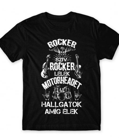 Rocker szív rocker lélek - Motorhead Motorhead Póló - Rocker