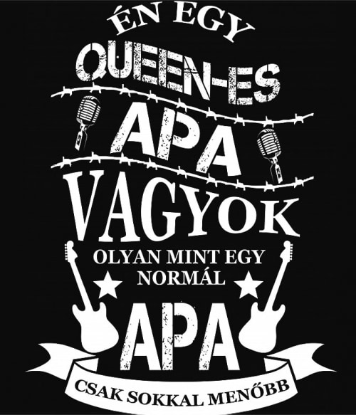 Rocker Apa - Queen Queen Pólók, Pulóverek, Bögrék - Rocker