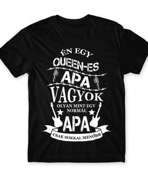 Rocker Apa - Queen Queen Póló - Rocker