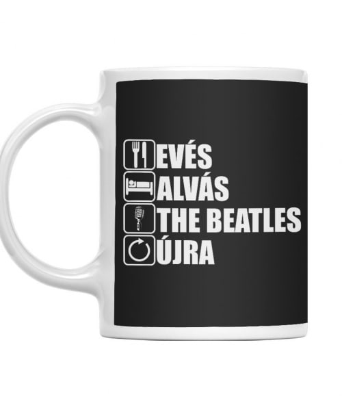 Evés alvás rock újra - The Beatles The Beatles Bögre - The Beatles