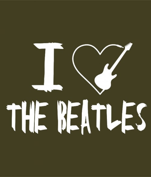 I Love Rock - The Beatles Rocker Rocker Rocker Pólók, Pulóverek, Bögrék - The Beatles