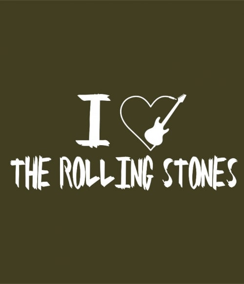 I Love Rock - The Rolling Stones The Rolling Stones Pólók, Pulóverek, Bögrék - The Rolling Stones