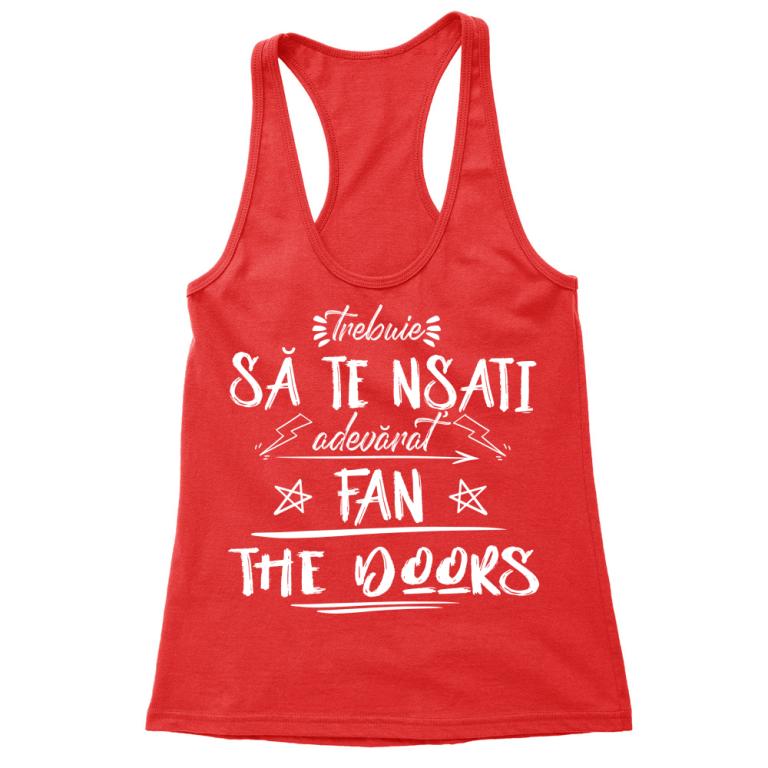 trebuie, să te naști, adevărat, fan, The Doors - Tricou pentru femei