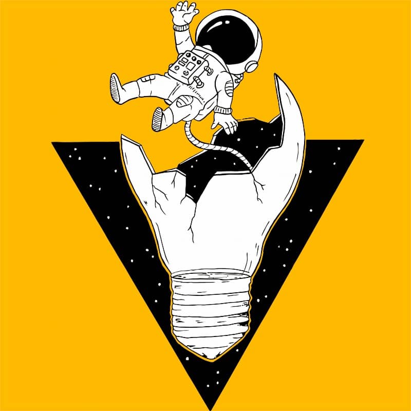Bulb Astronaut