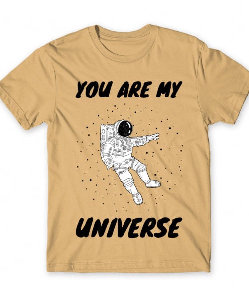 You are My Universe Űrhajós Férfi Póló - Űrhajós