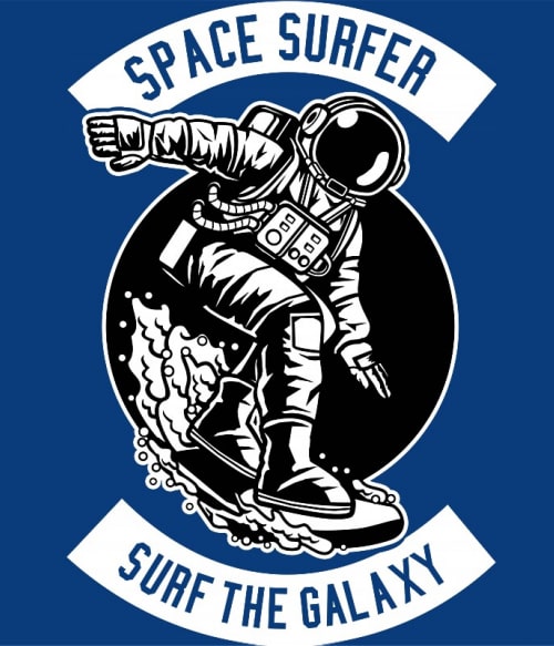 Space Surfer Űrhajós Pólók, Pulóverek, Bögrék - Űrhajós