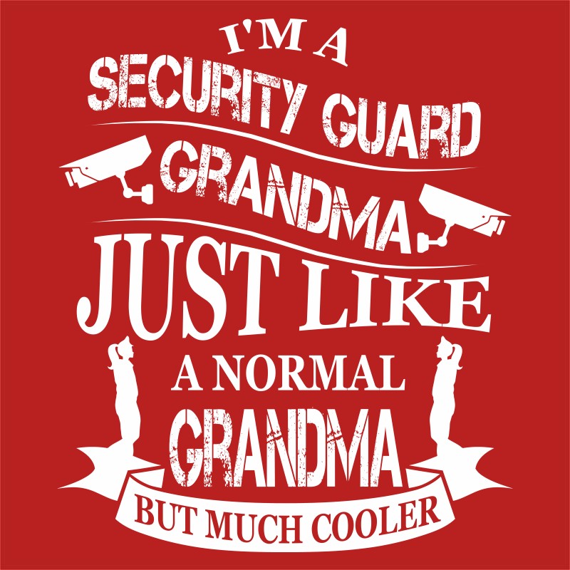 Security Guard grandma