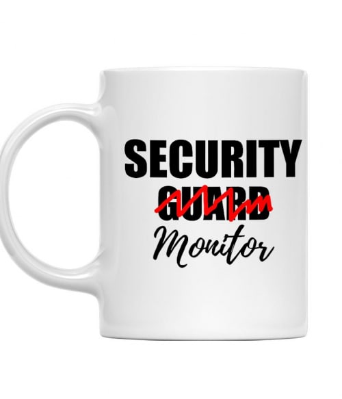 Security Monitor Biztonsági Őr Bögre - Szolgátatás