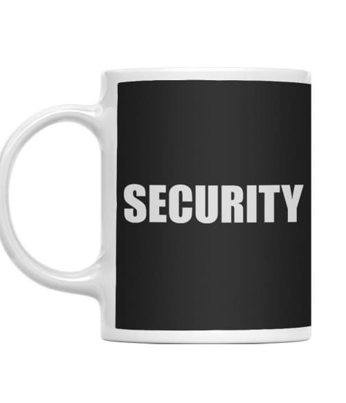 Security Biztonsági Őr Bögre - Szolgátatás