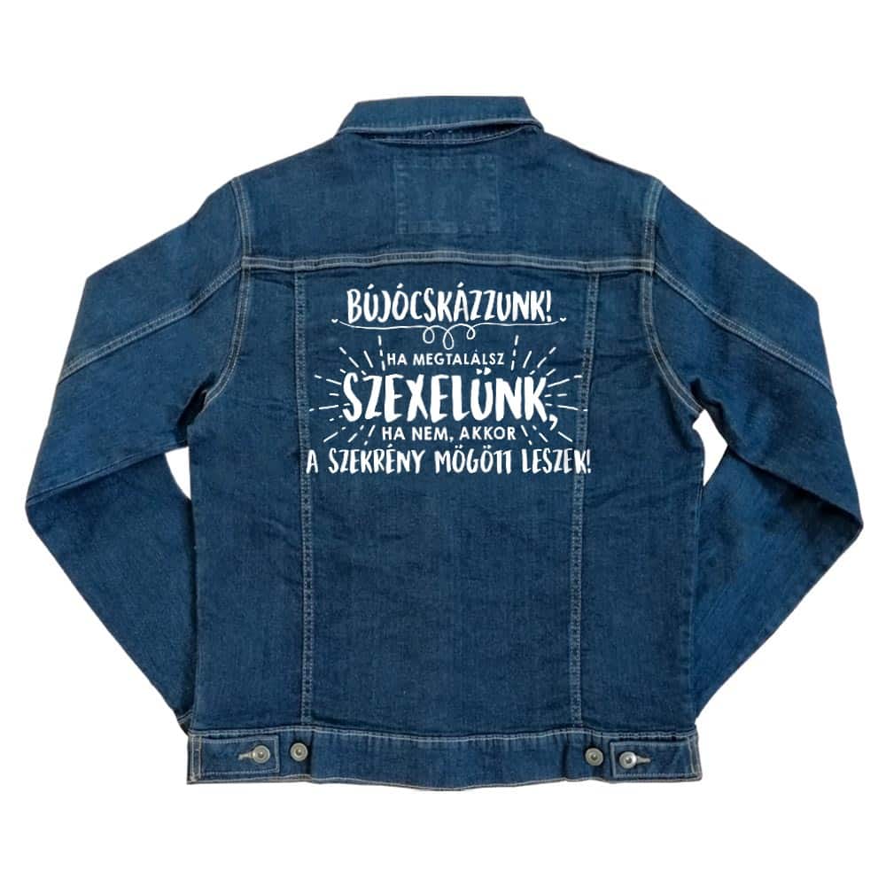 Bújócskázzunk Unisex Farmerkabát