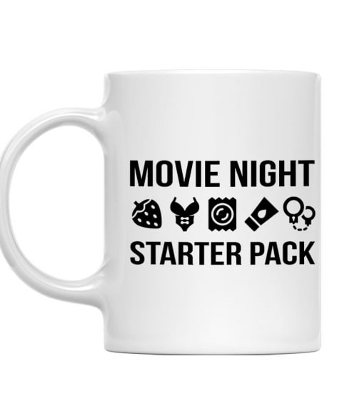 Movie Night Starter Pack szex Bögre - Szex és szerelem