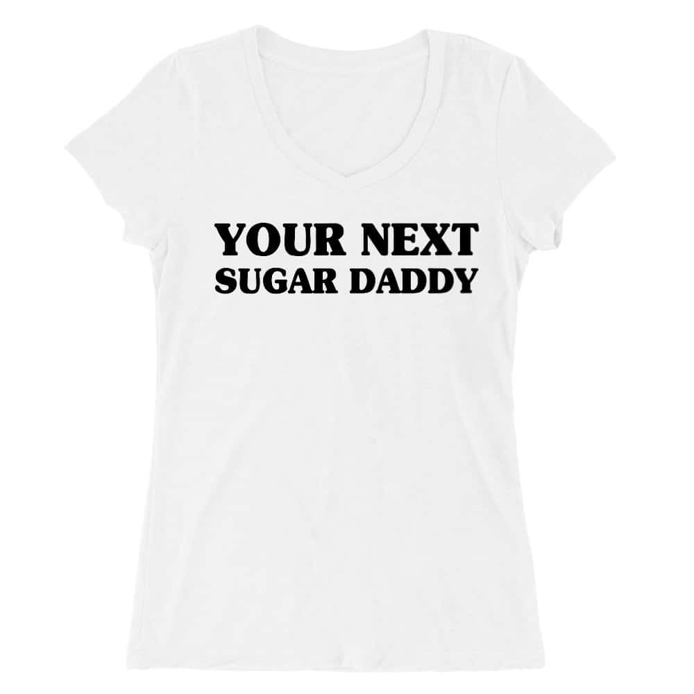 Next Sugar Daddy Női V-nyakú Póló