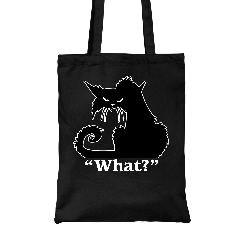 Black Cat - What Vászontáska