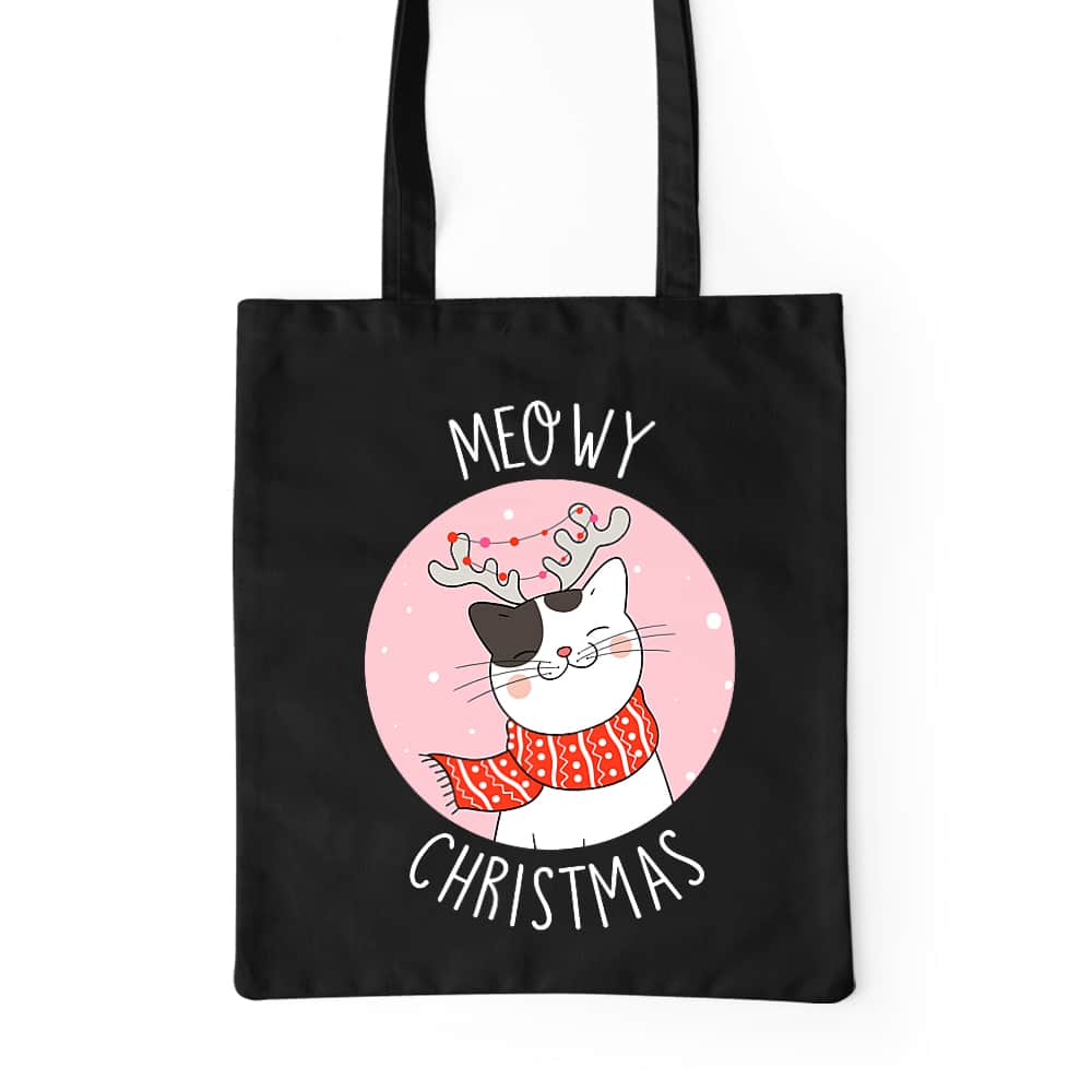 Meowy Christmas Prémium Vászontáska