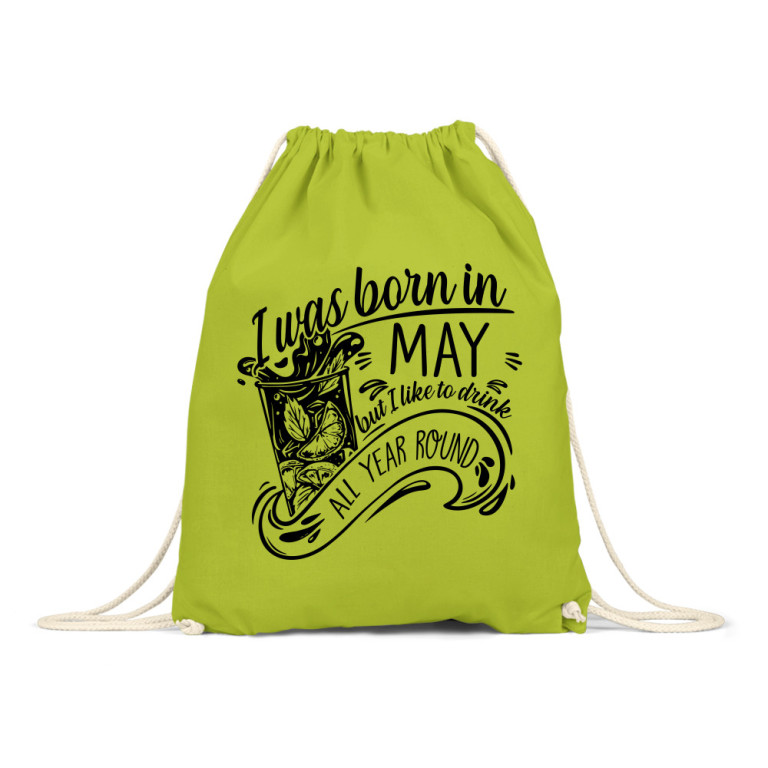 I like to drink all year round - May