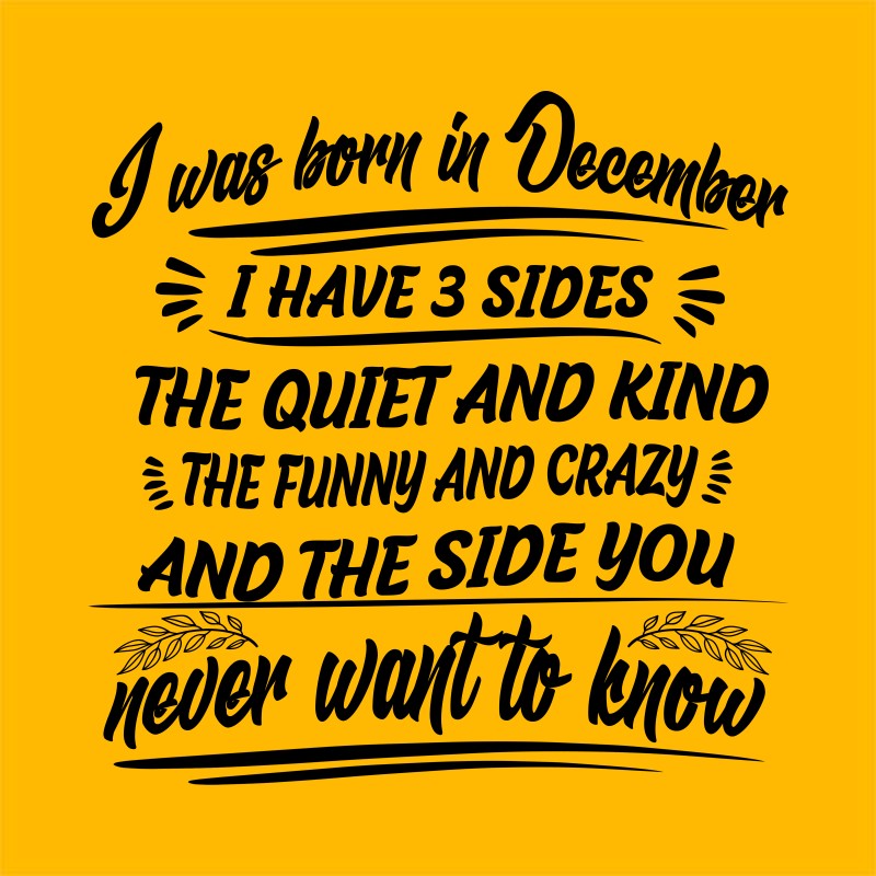 Három oldalam van - December