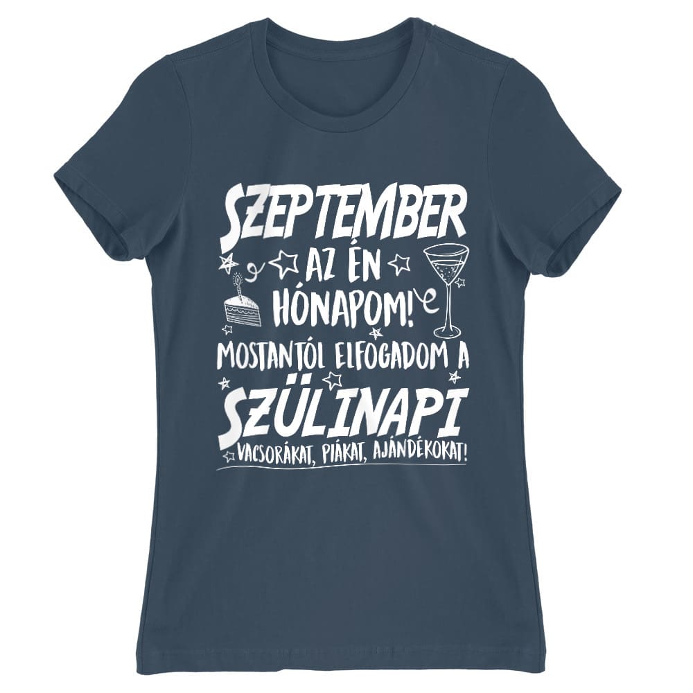 Az én Hónapom - Szeptember Női Póló