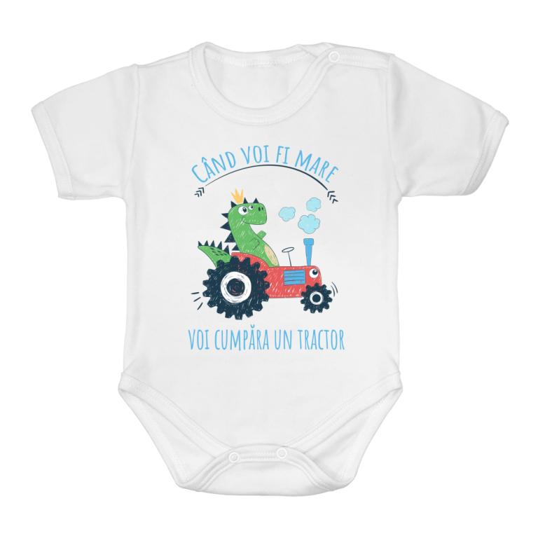 Când voi fi mare voi cumpăra un tractor