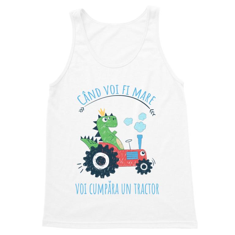Când voi fi mare voi cumpăra un tractor