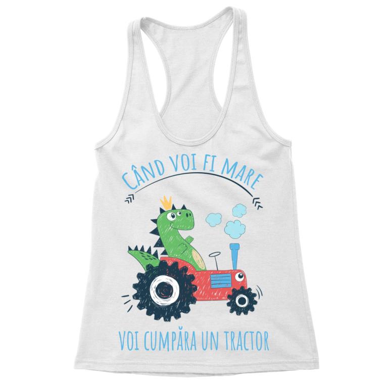 Când voi fi mare voi cumpăra un tractor
