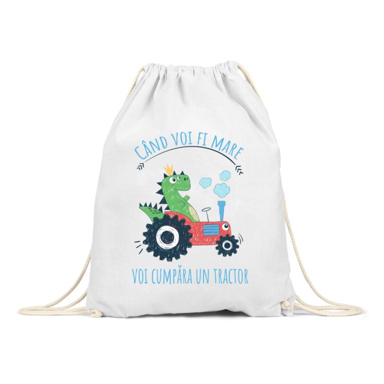 Când voi fi mare voi cumpăra un tractor