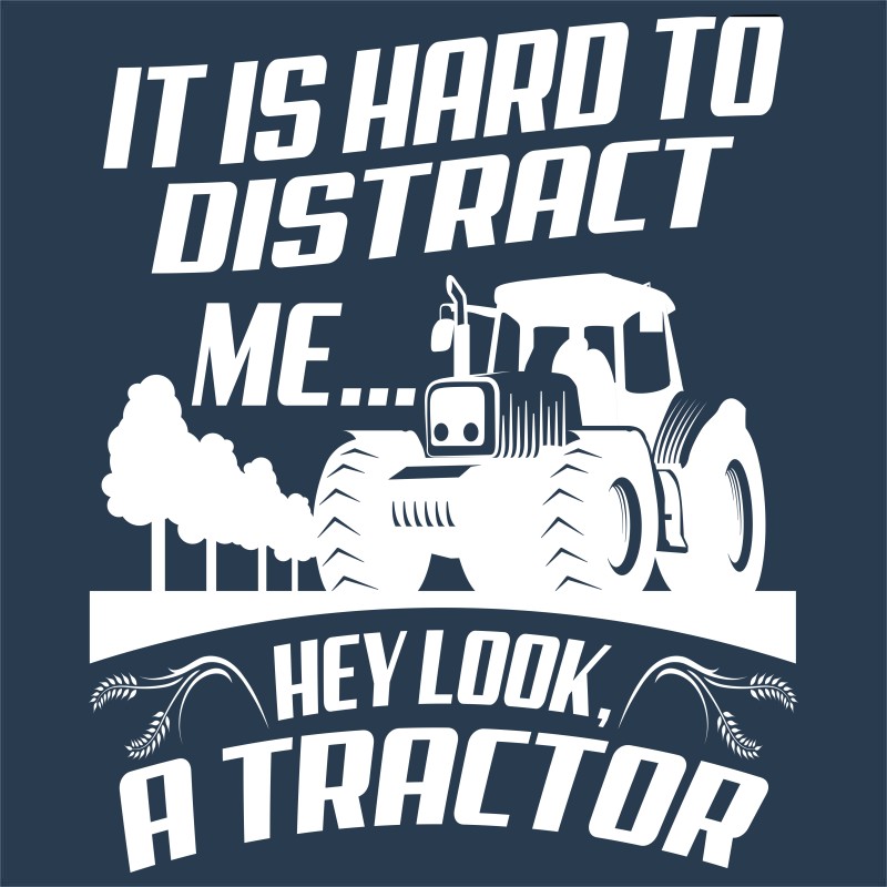 Hey look, a tractor