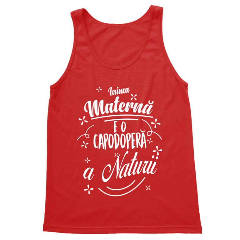 Inima maternă - Tricou pentru bărbați