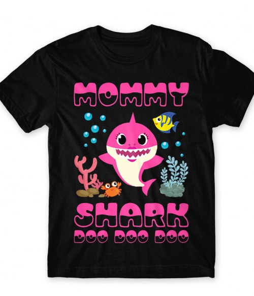 Mommy shark doo doo mother Póló - Család