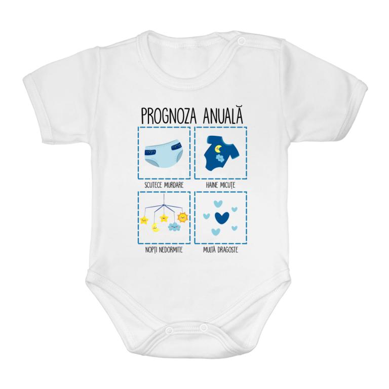 Prognoza anuală - băiat - Body bebeluș
