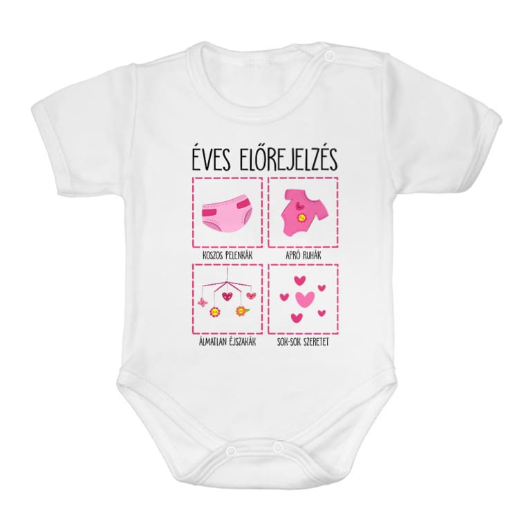 Éves előrejelzés - lány - Baba Body