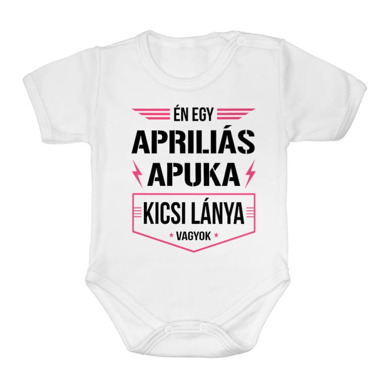 Apriliás apuka kicsi lánya - Baba Body