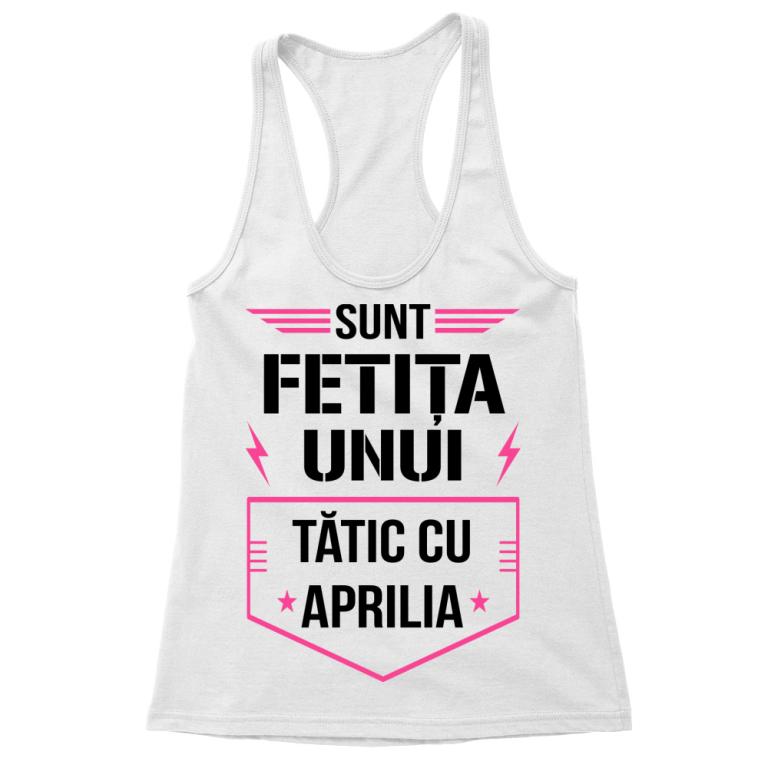 Fetița unui tătic cu Aprilia