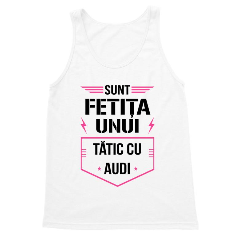 Fetița unui tătic cu Audi - Tricou pentru bărbați