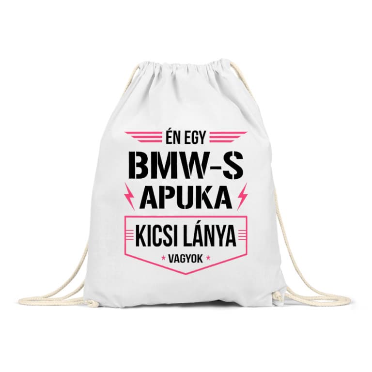 BMW-s apuka kicsi lánya - Tornazsák