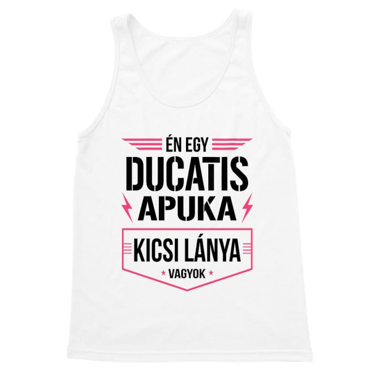 Ducatis apuka kicsi lánya