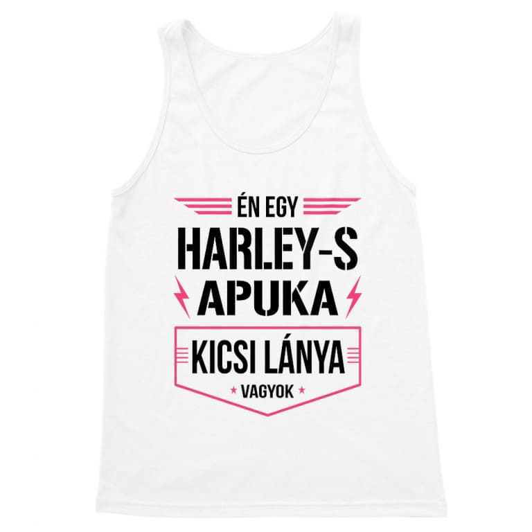 Harley-s apuka kicsi lánya