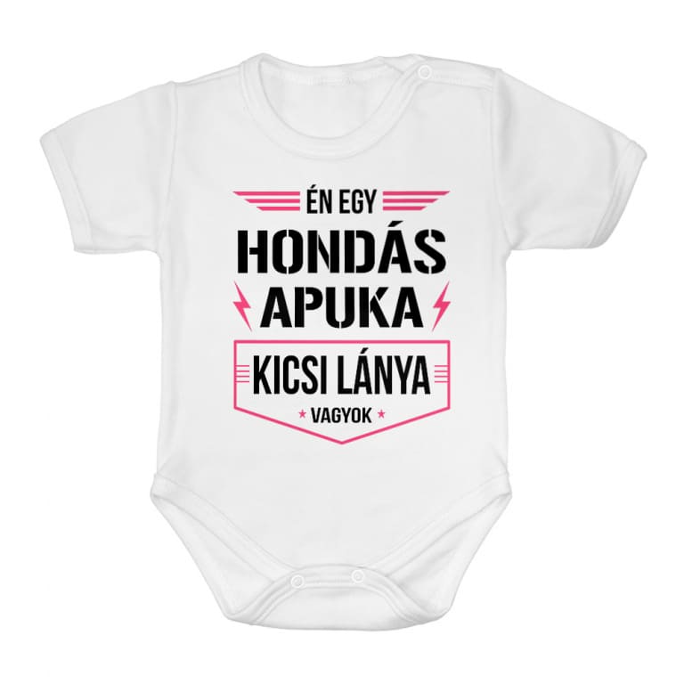 Hondás apuka kicsi lánya - Baba Body
