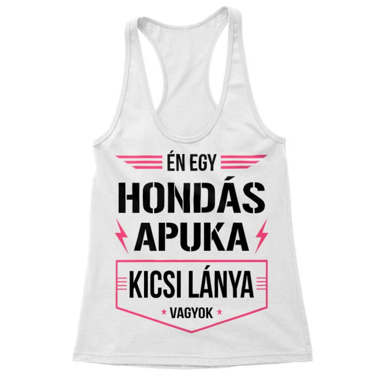 Hondás apuka kicsi lánya - Női Trikó