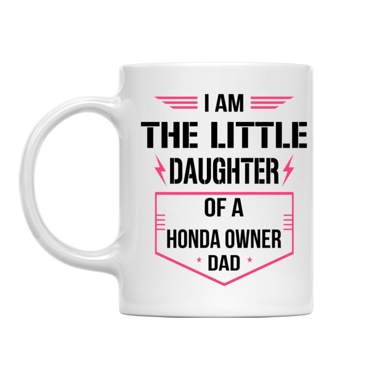 Daddy's little daughter - Honda - Cană