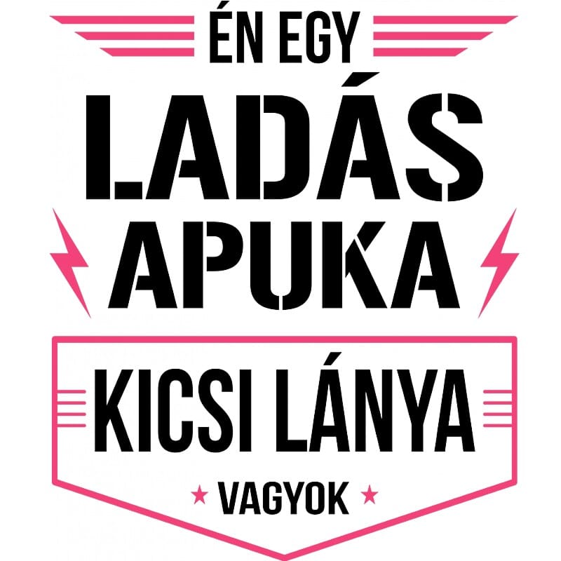Ladás apuka kicsi lánya