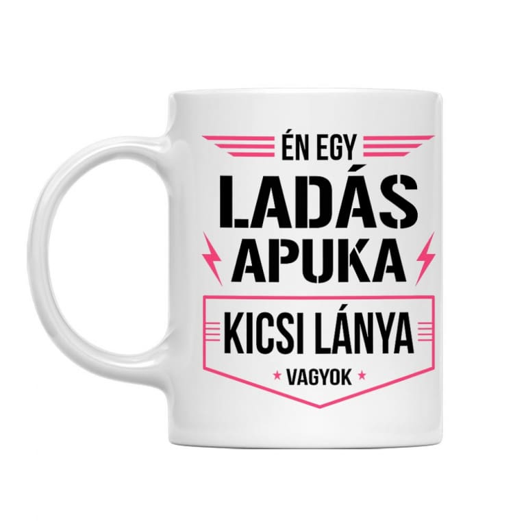 Ladás apuka kicsi lánya - Bögre
