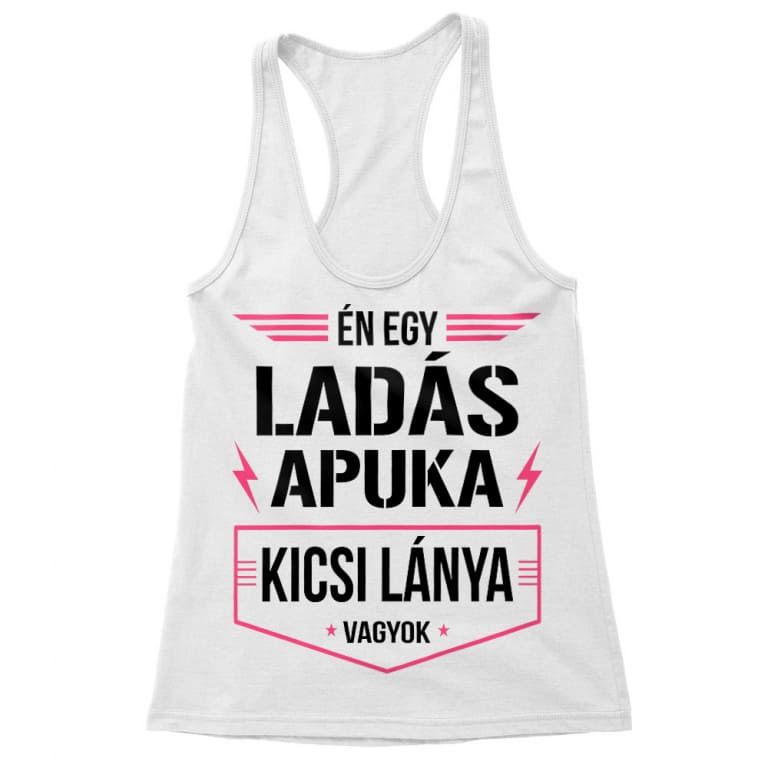 Ladás apuka kicsi lánya - Női Trikó