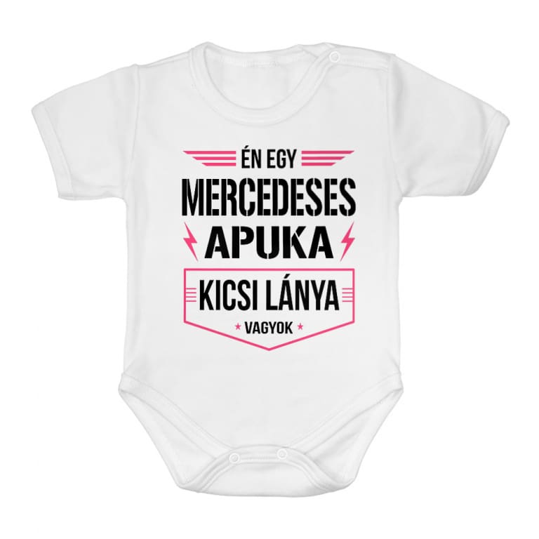 Mercedeses apuka kicsi lánya
