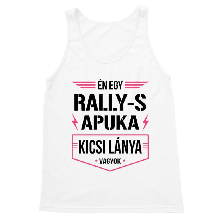 Rally-s apuka kicsi lánya