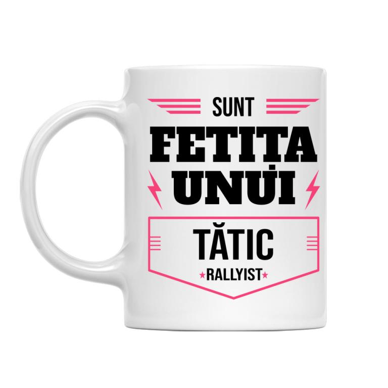 Fetița unui tătic rallyist