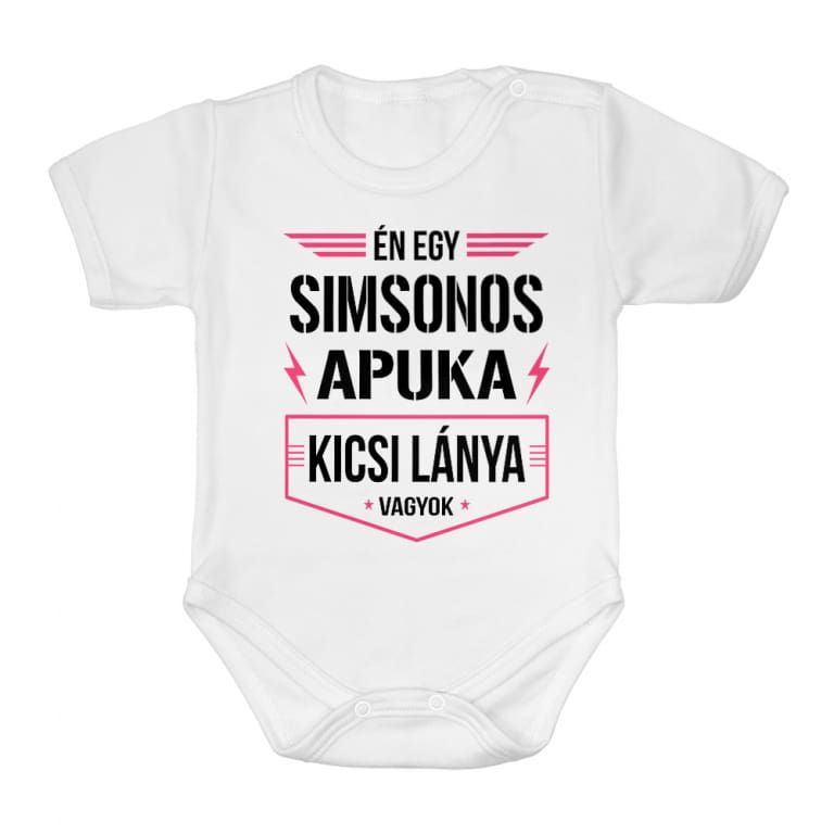 Simsonos apuka kicsi lánya