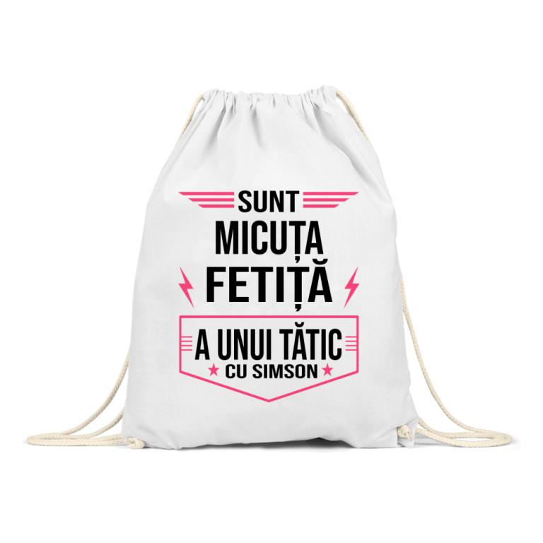 Micuța fetiță a unui tătic cu Simson